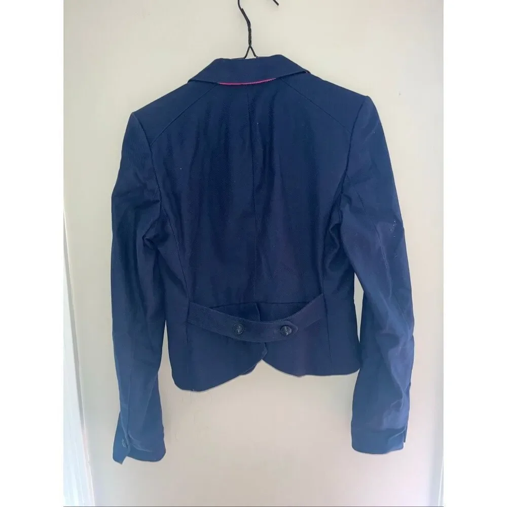 Women's Juicy Couture Navy Blazer Medium Y2K